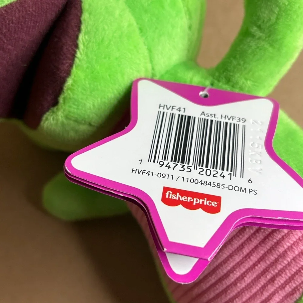 Barney's World Baby Bop Dinosaur Plush Barney Friend 8